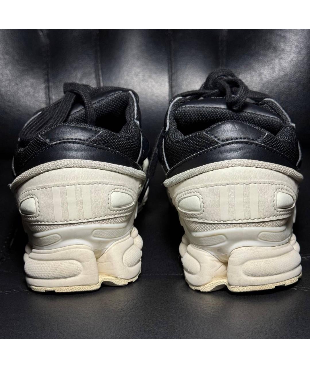 ADIDAS X RAF SIMONS Белые текстильные низкие кроссовки / кеды, фото 2