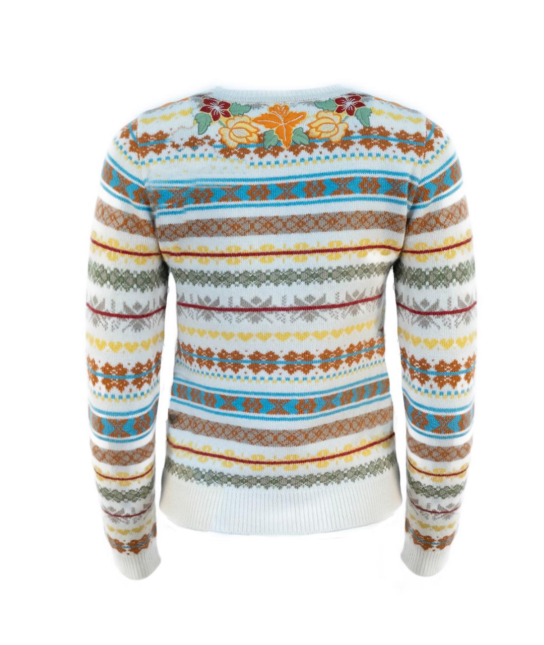 WEEKEND MAX MARA Мульти шерстяной кардиган, фото 2