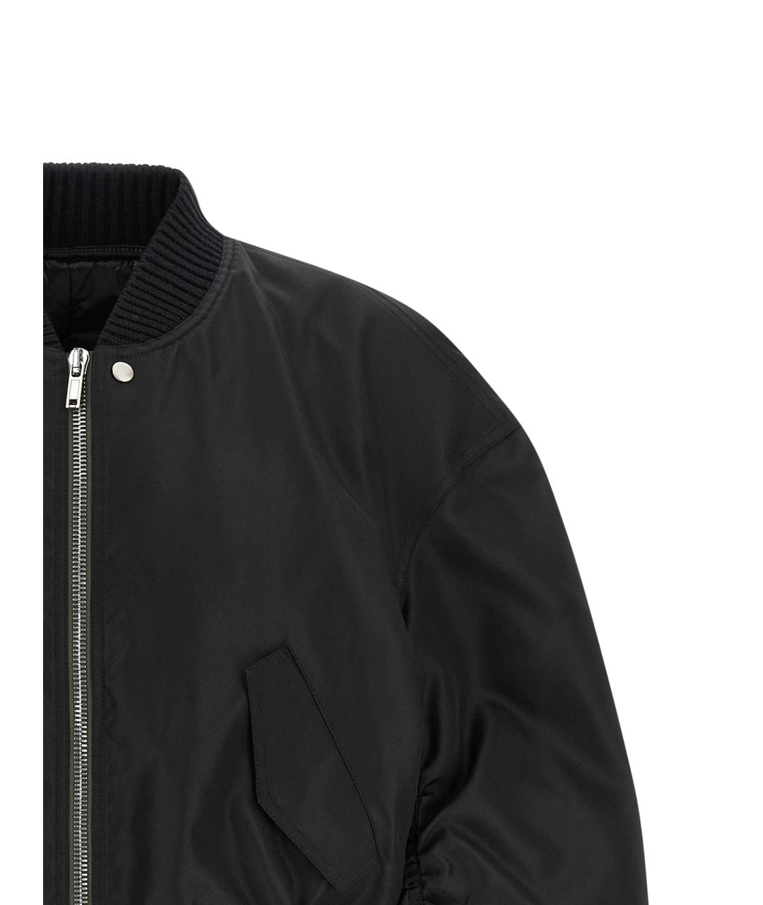 RICK OWENS Черная полиамидовая куртка, фото 3