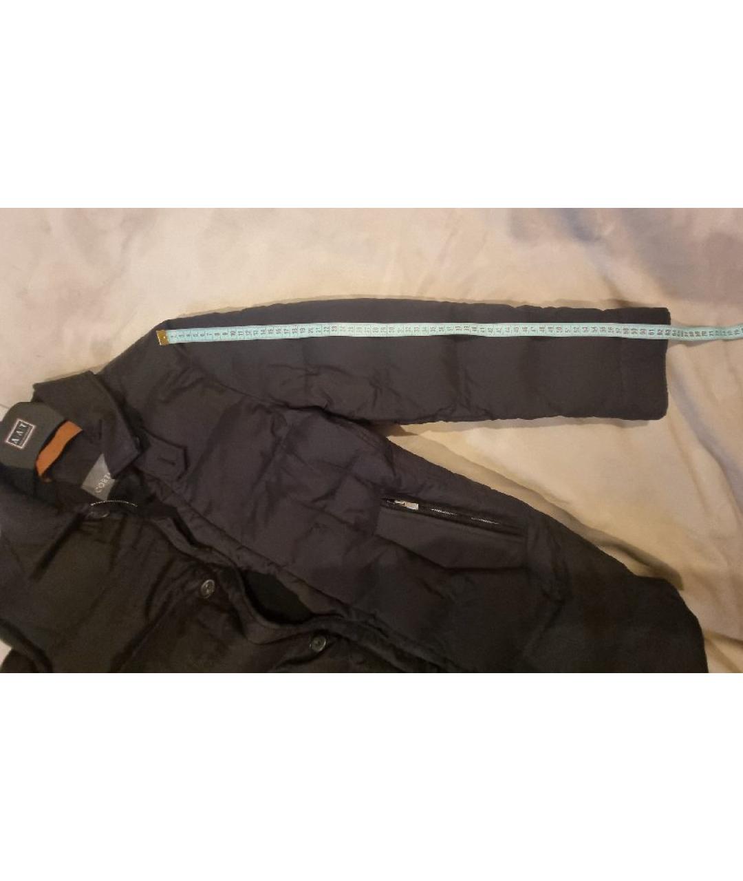 CORNELIANI Черная полиэстеровая куртка, фото 8