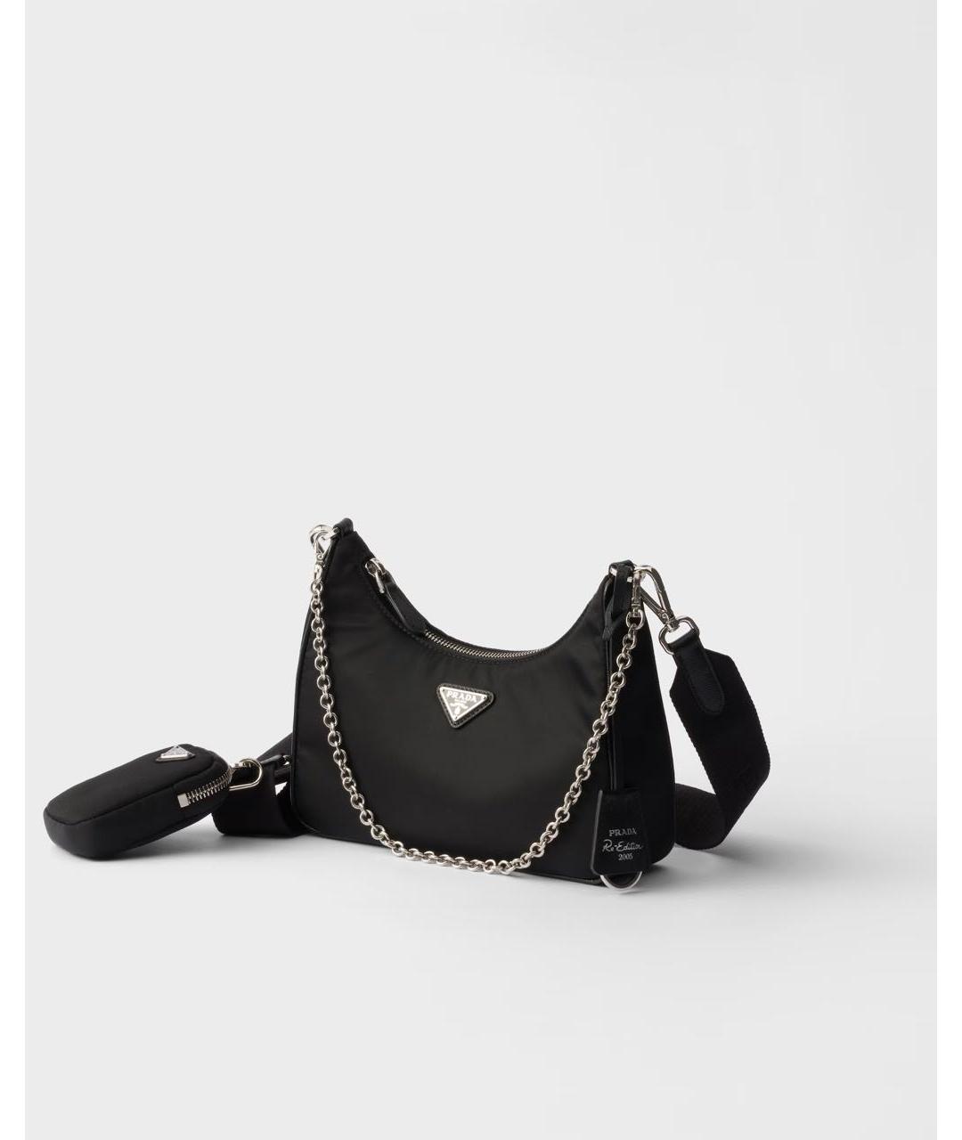 PRADA Черная сумка через плечо, фото 3