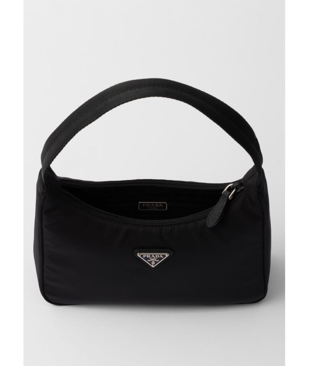 PRADA Черная сумка с короткими ручками, фото 2