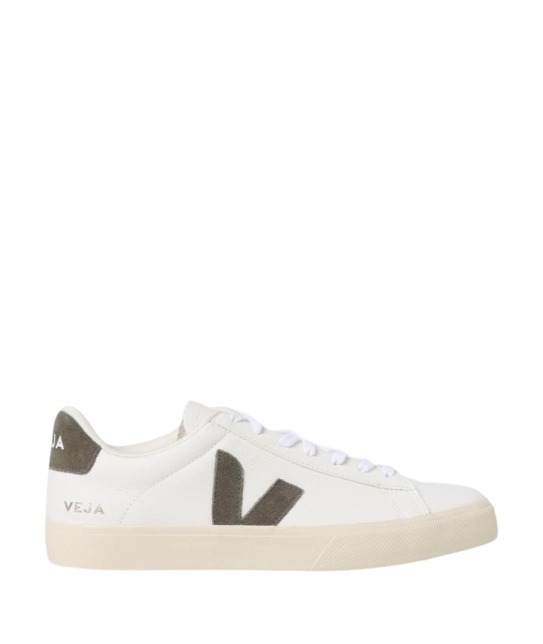 VEJA Белые кожаные низкие кроссовки / кеды, фото 1