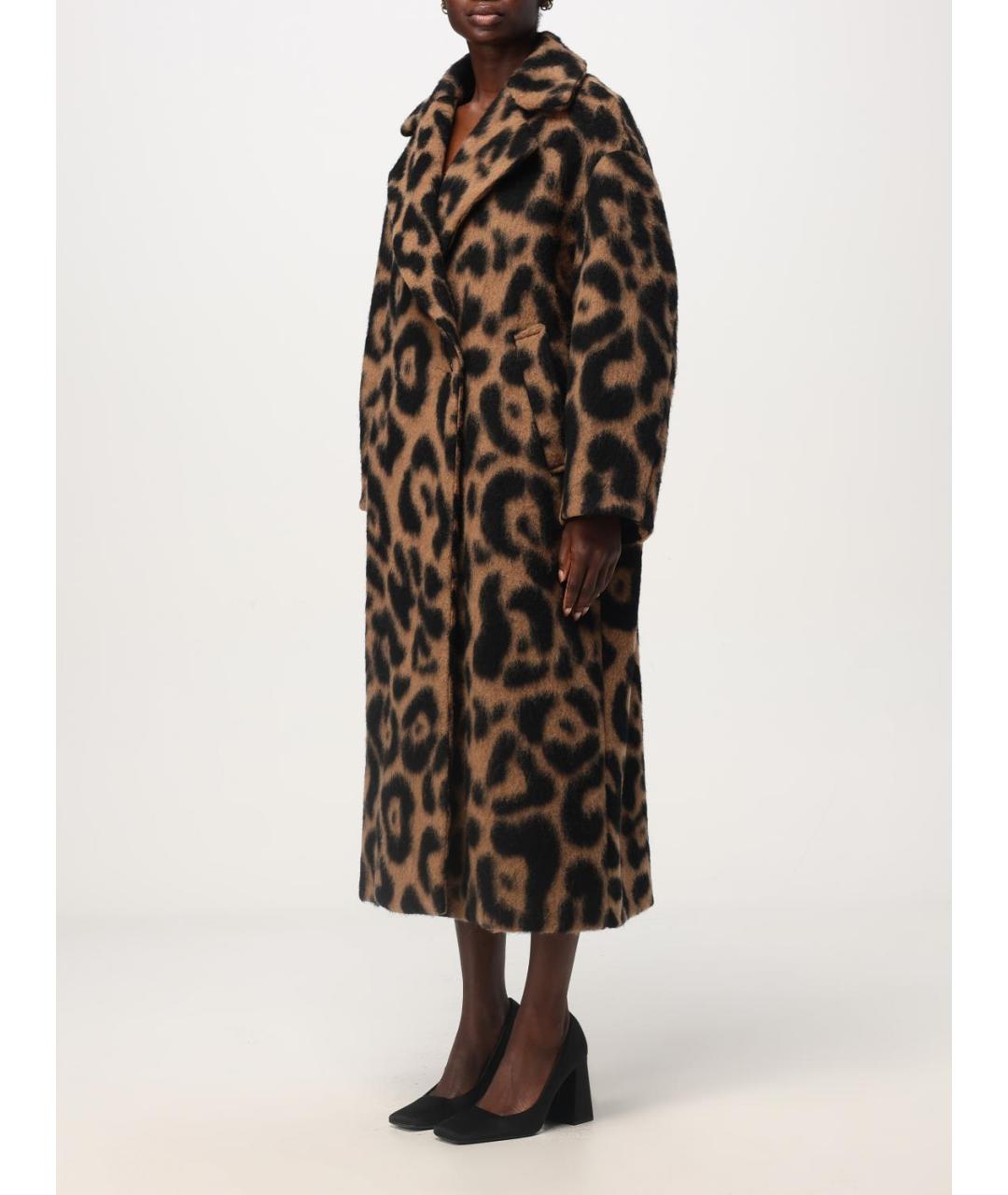 MEIMEIJ Коричневое полиэстеровое пальто, фото 4