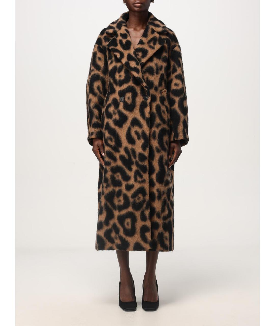 MEIMEIJ Коричневое полиэстеровое пальто, фото 6