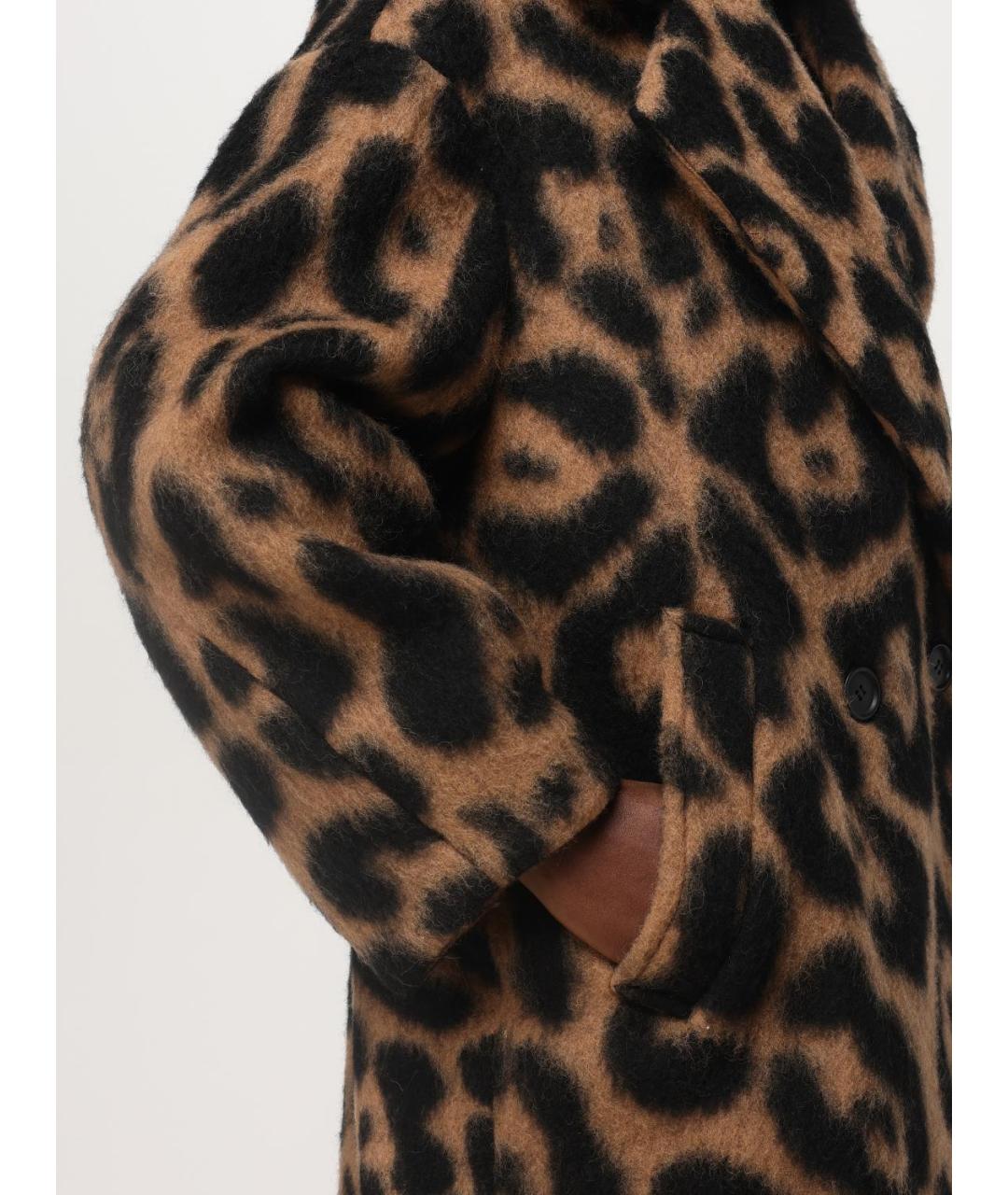 MEIMEIJ Коричневое полиэстеровое пальто, фото 5