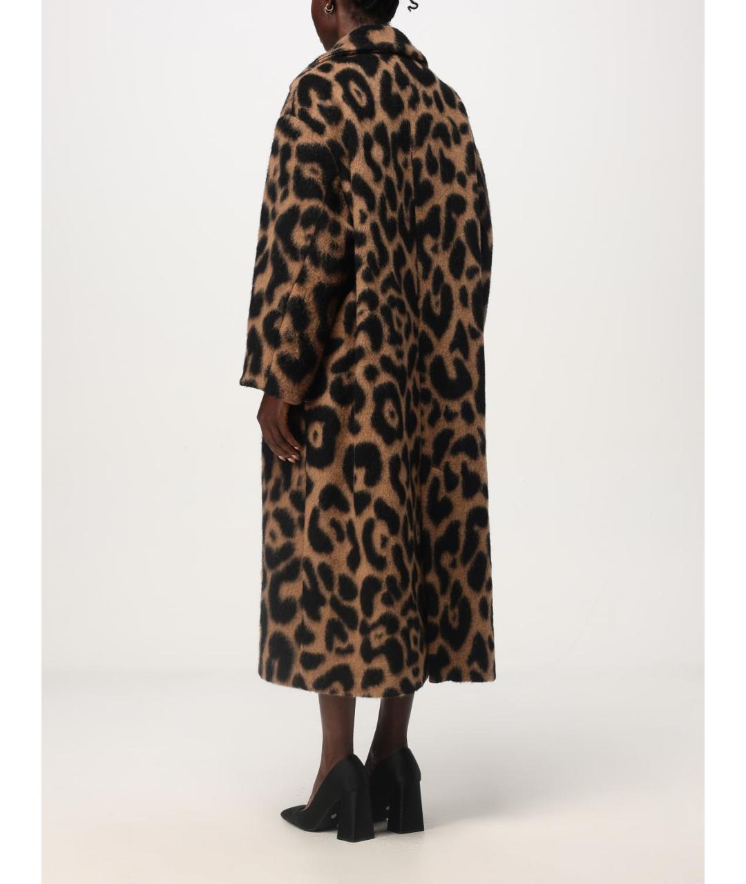 MEIMEIJ Коричневое полиэстеровое пальто, фото 3