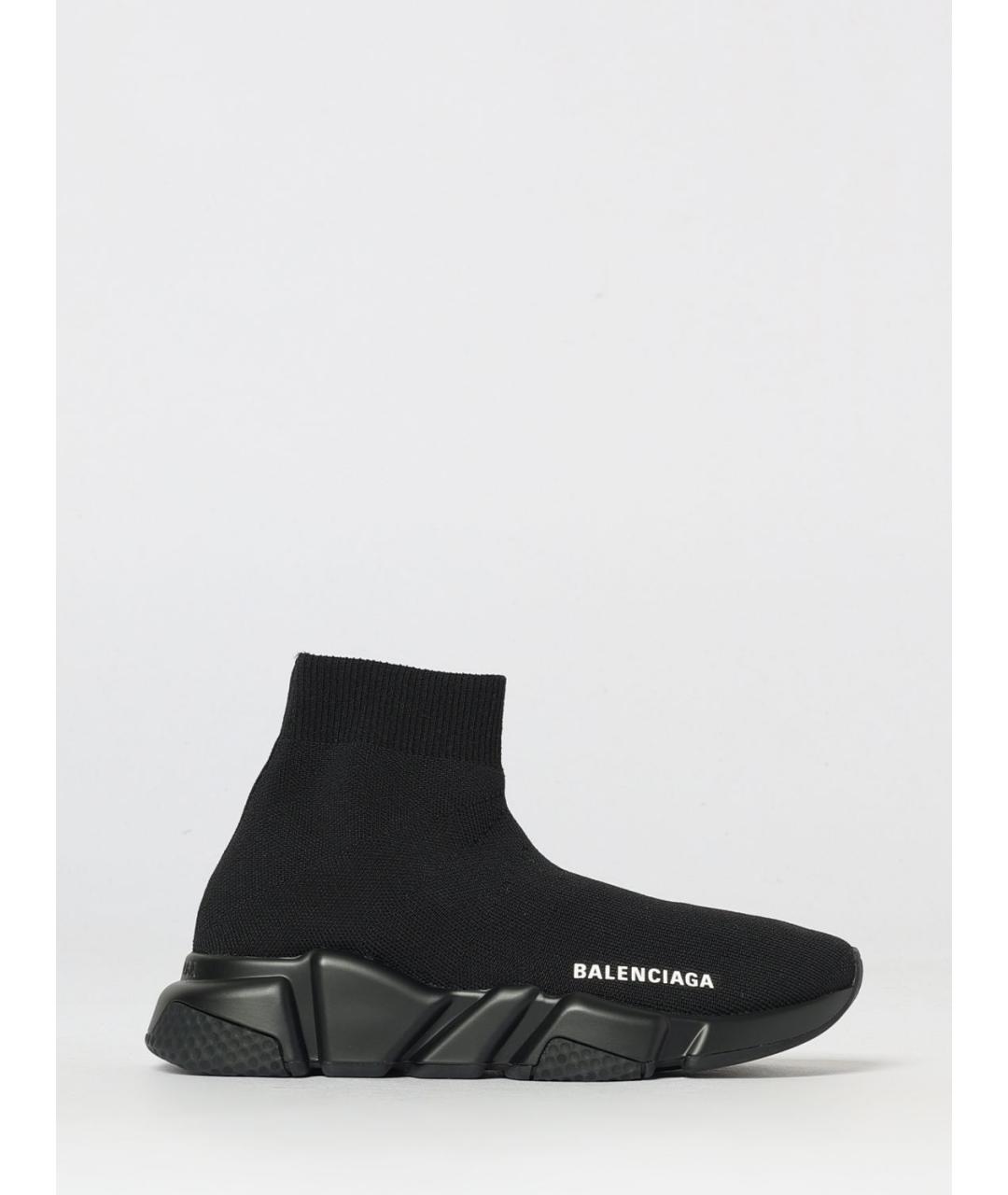 BALENCIAGA Черные синтетические кроссовки, фото 5