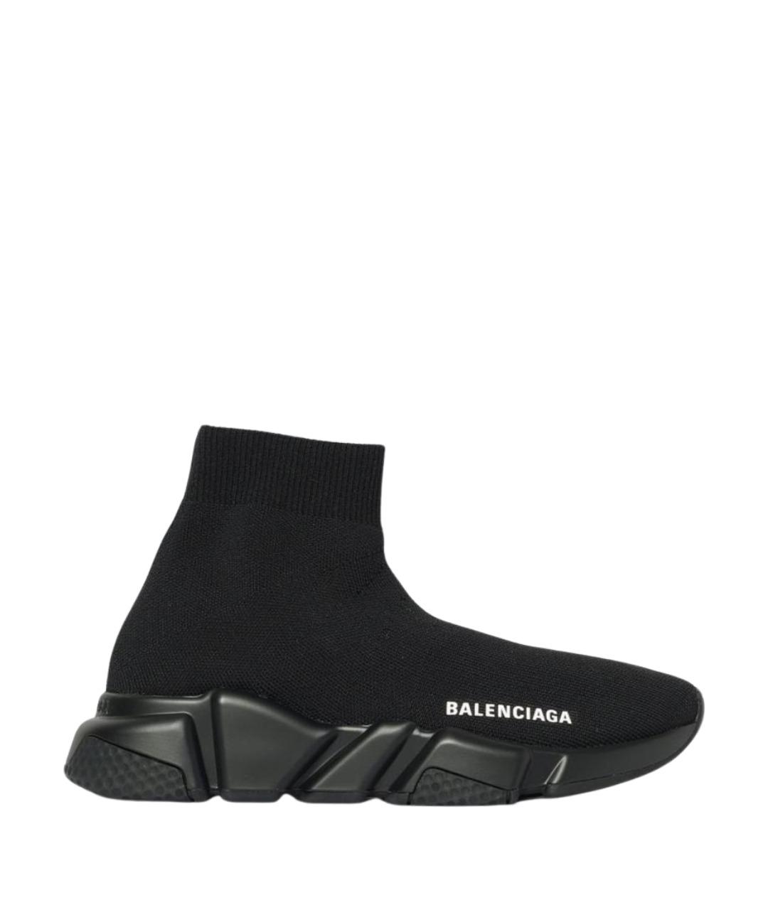 BALENCIAGA Черные синтетические кроссовки, фото 1