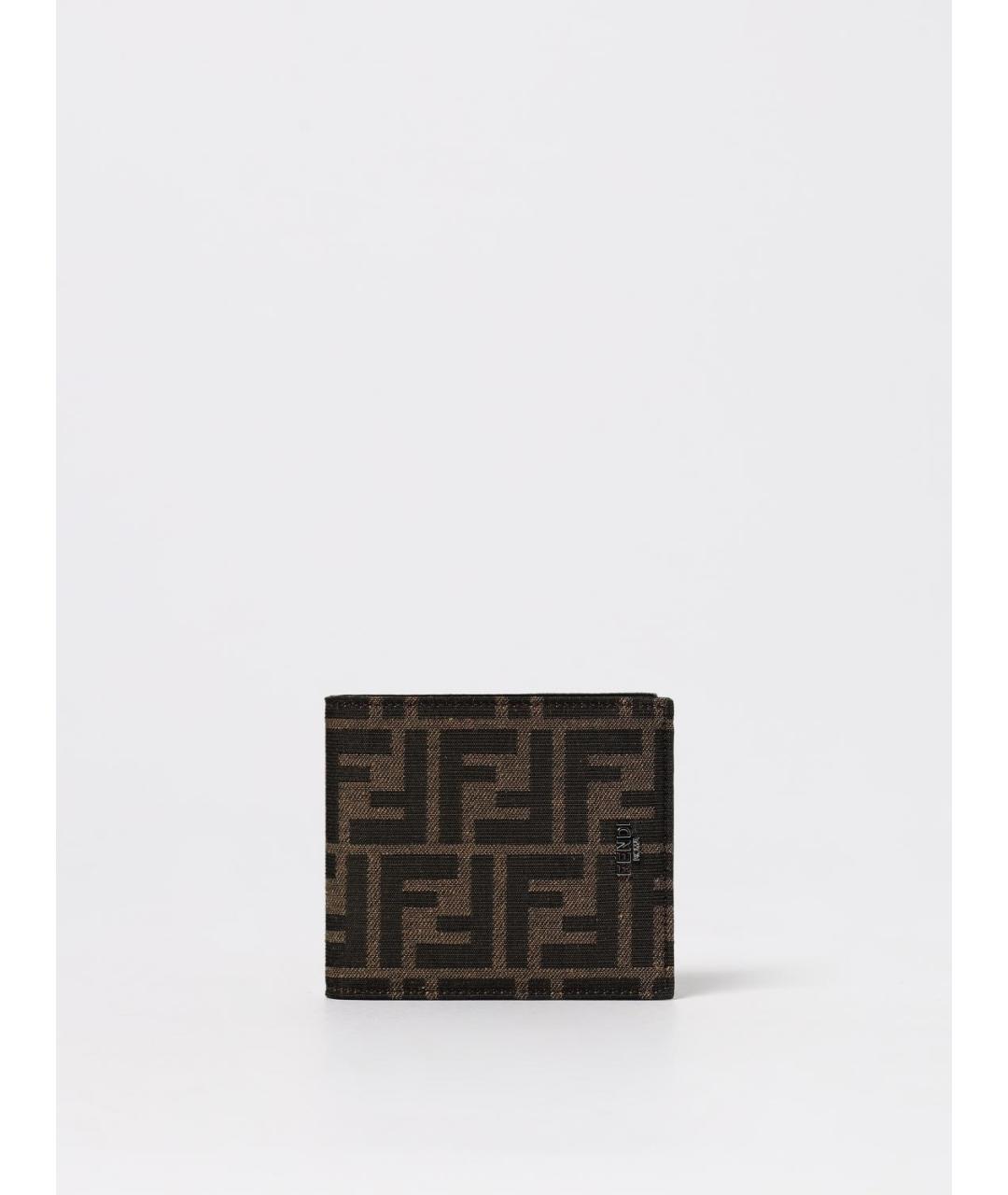 FENDI Коричневый кошелек, фото 4