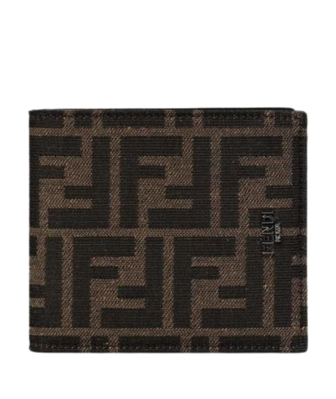 FENDI Коричневый кошелек, фото 1