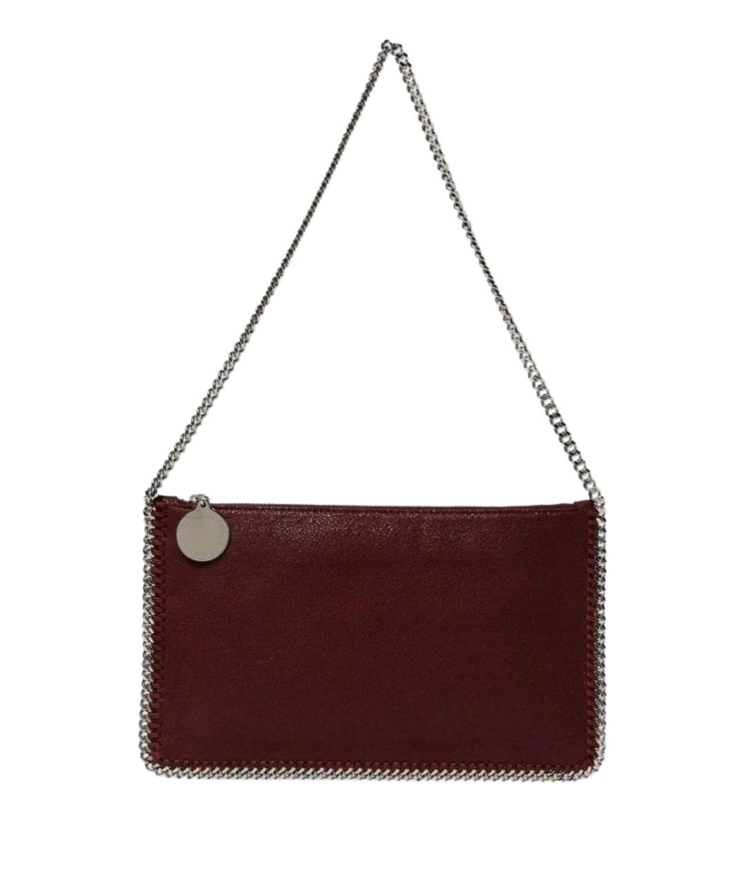 STELLA MCCARTNEY Бордовая сумка через плечо из искусственной кожи, фото 1
