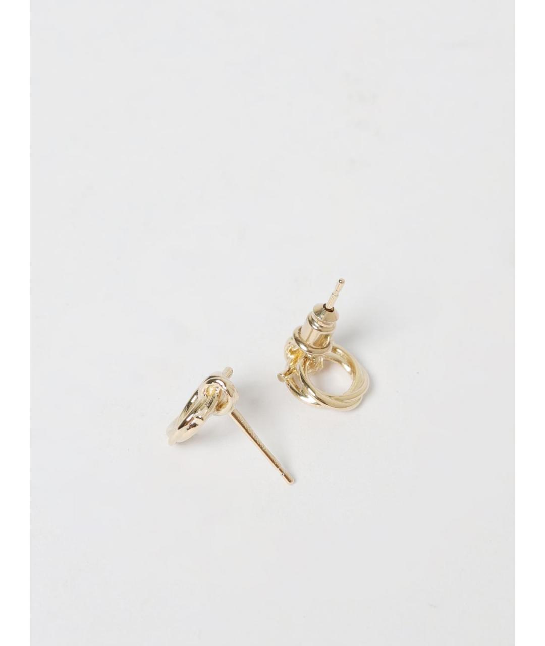FERRAGAMO Золотые металлические серьги, фото 3