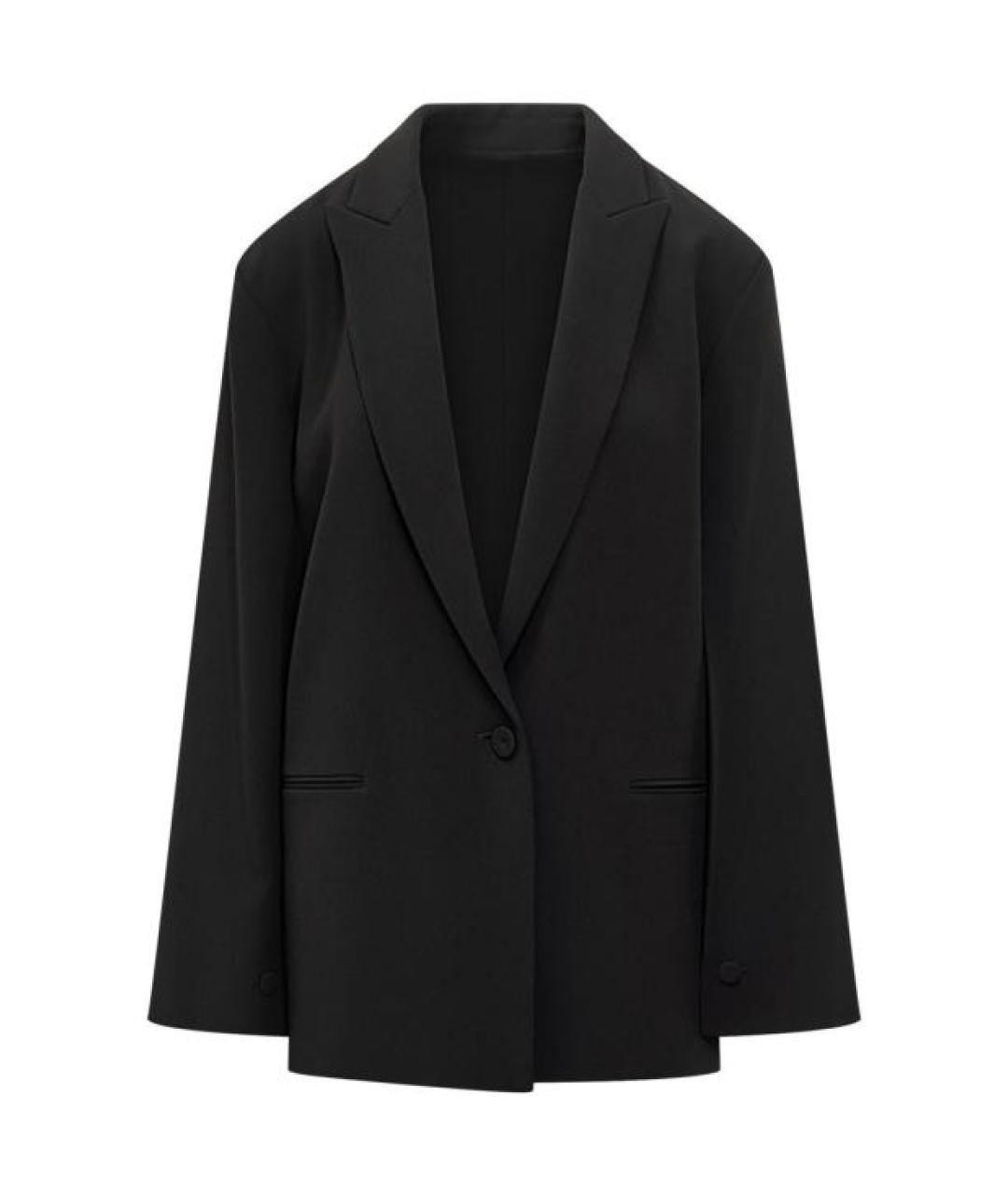 ALBERTA FERRETTI Черный вискозный жакет/пиджак, фото 1