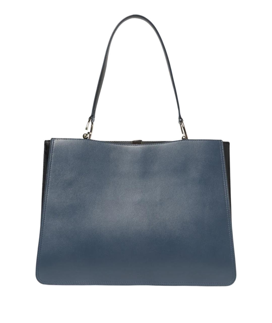 FURLA Серая кожаная сумка через плечо, фото 1