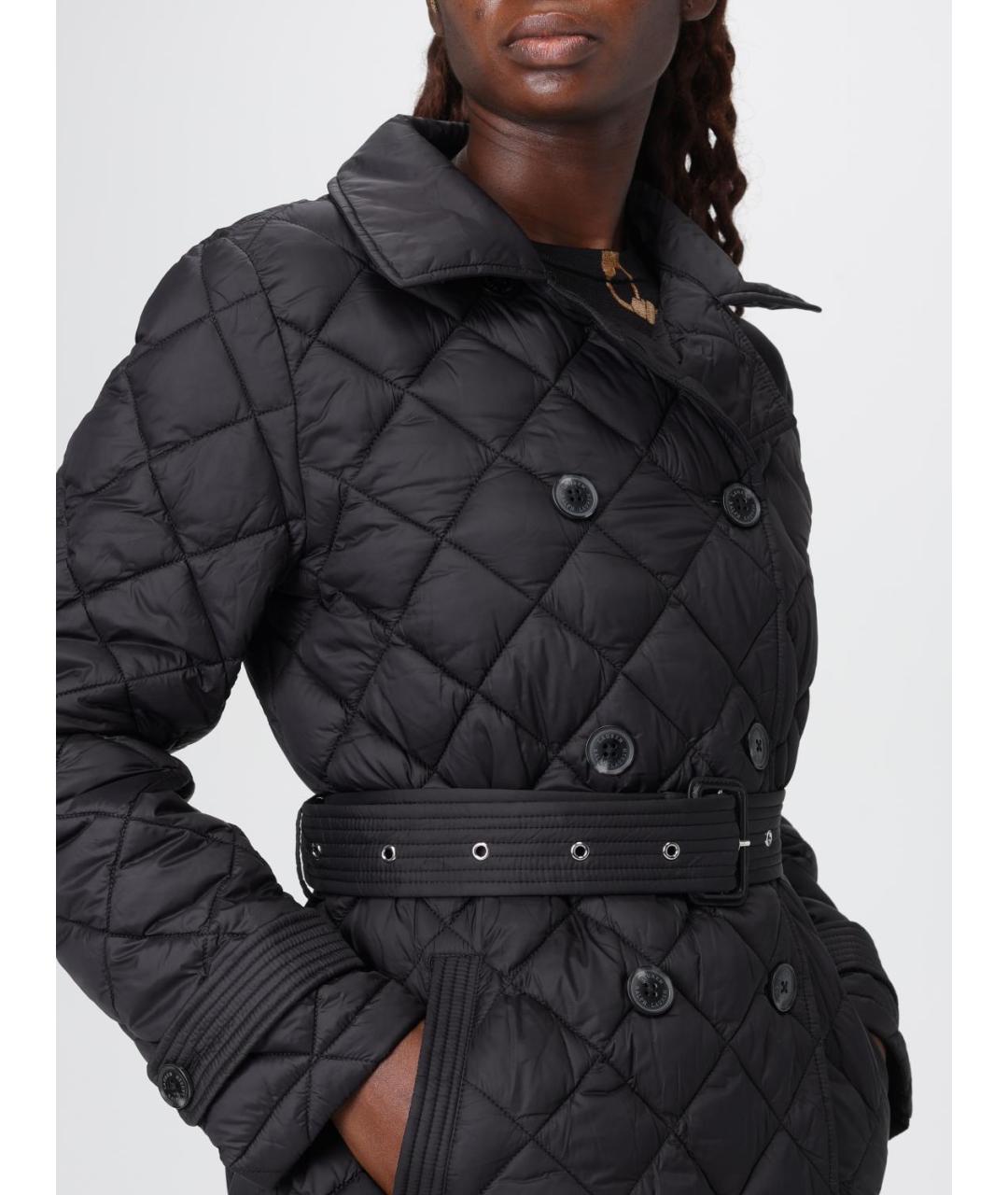 RALPH LAUREN Черная полиамидовая куртка, фото 5