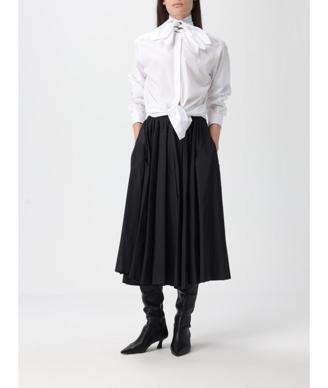 MOSCHINO Белая хлопковая рубашка, фото 2