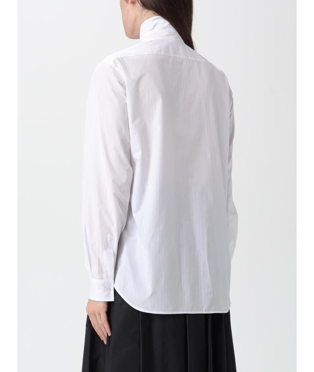 MOSCHINO Белая хлопковая рубашка, фото 3