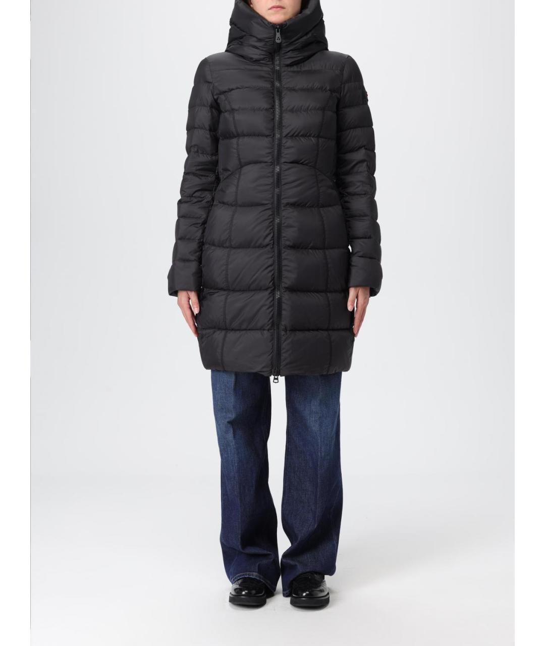 PEUTEREY Черный полиэстеровый пуховик, фото 5