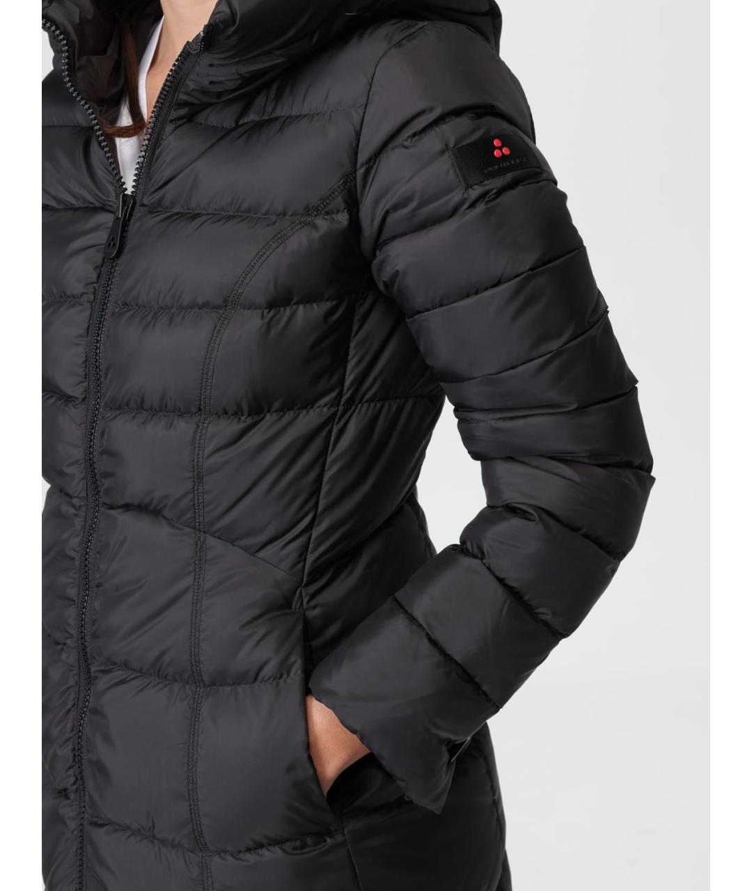 PEUTEREY Черный полиэстеровый пуховик, фото 4