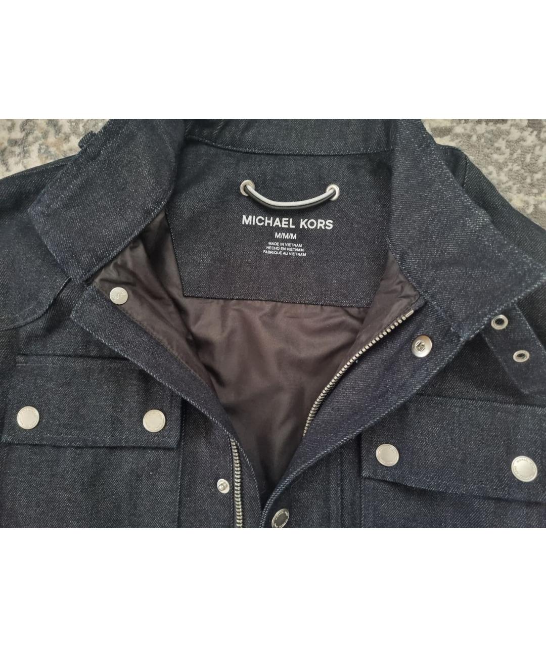MICHAEL KORS Черная деним куртка, фото 3