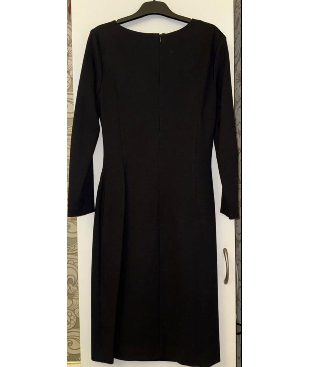 ESCADA Черное вискозное вечернее платье, фото 2