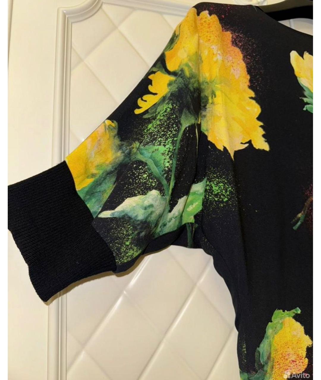 ESCADA Мульти вискозное повседневное платье, фото 7