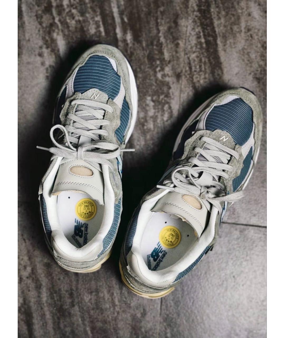 NEW BALANCE Хаки замшевые кроссовки, фото 3