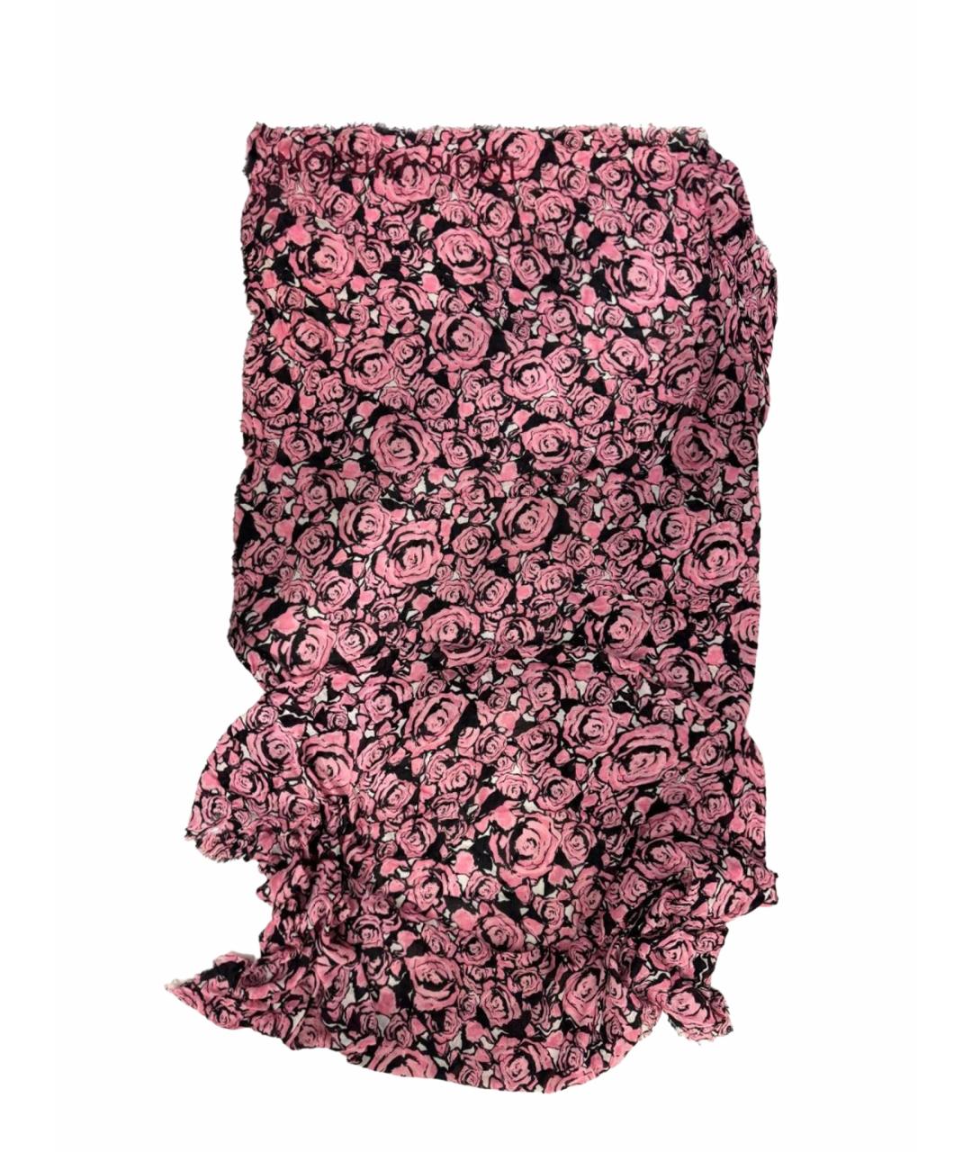 LOUIS VUITTON Розовый платок, фото 1