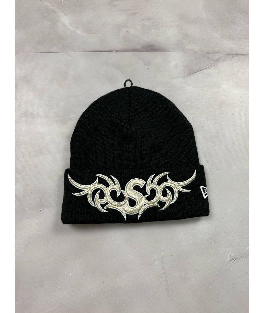 SUPREME Черная шапка, фото 9