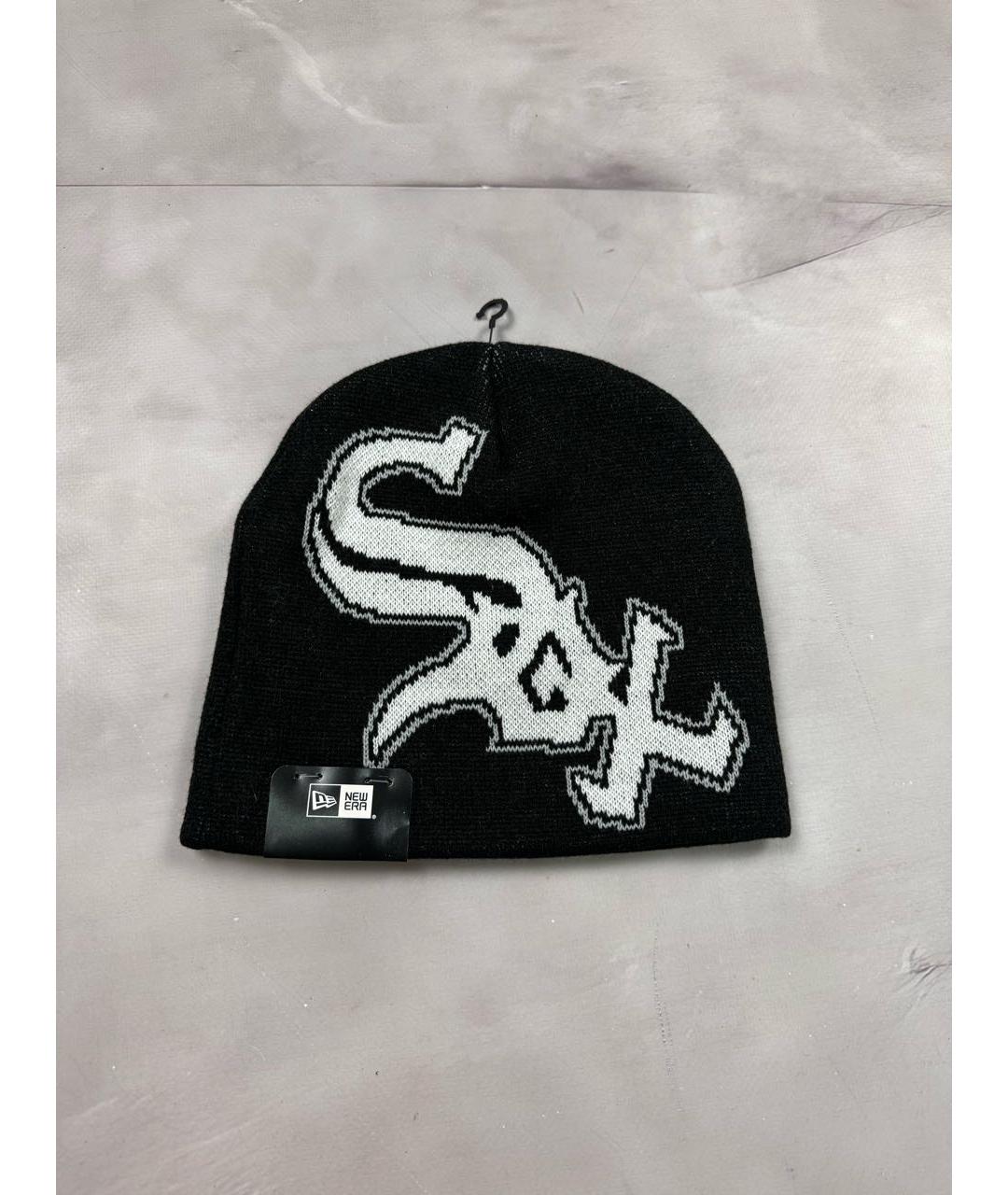 SUPREME Черная шапка, фото 3