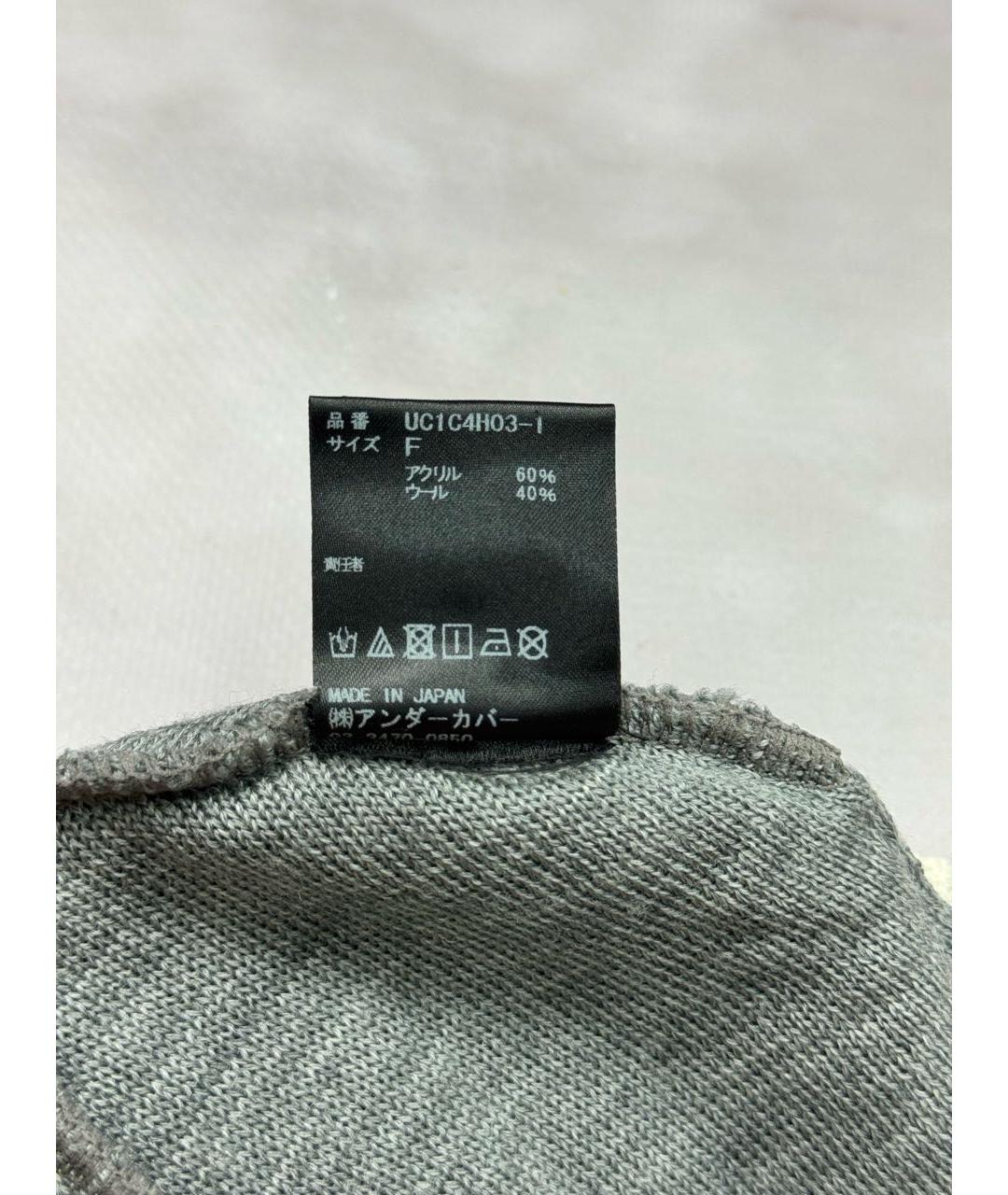 UNDERCOVER Серая шапка, фото 7