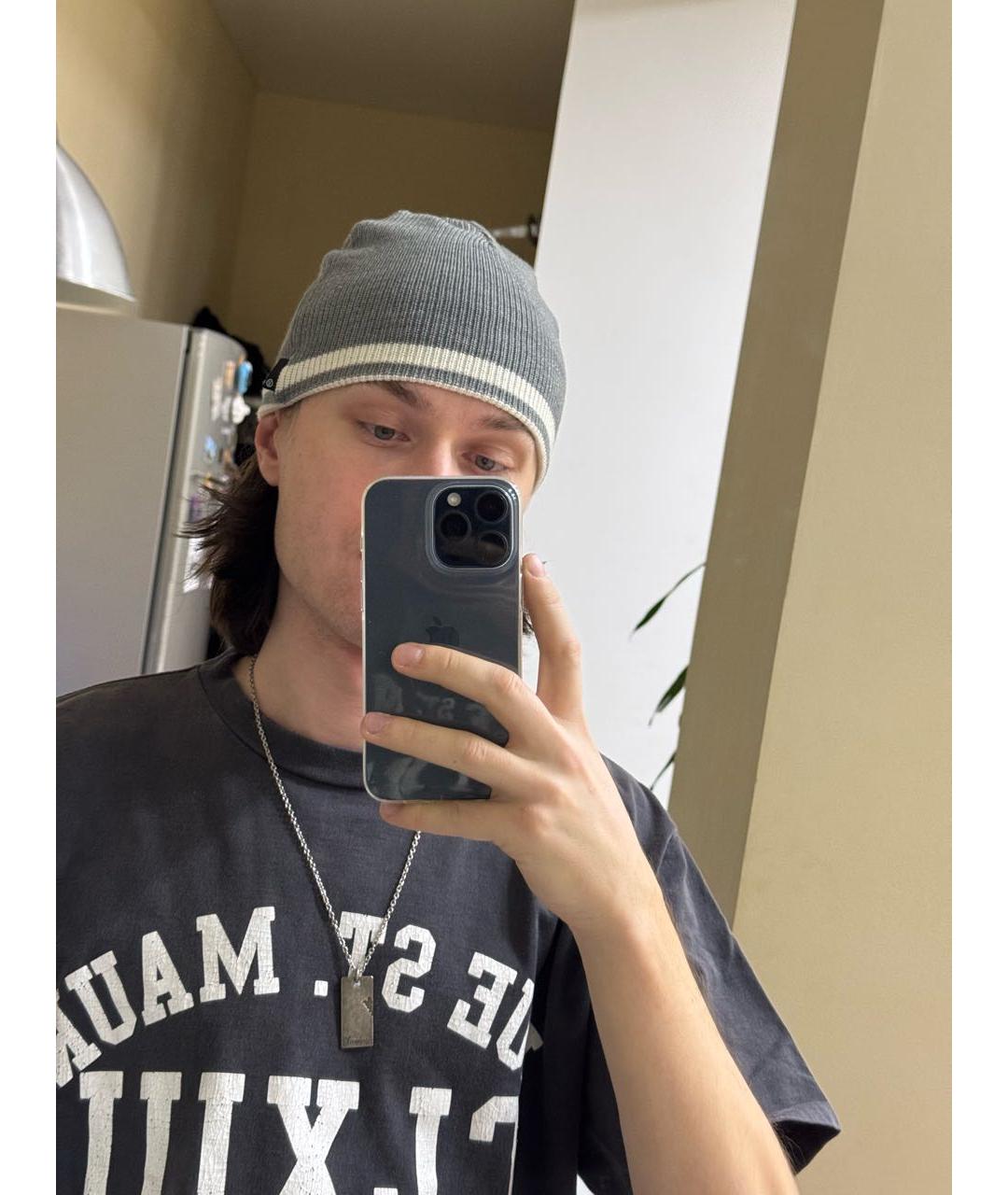 UNDERCOVER Серая шапка, фото 8