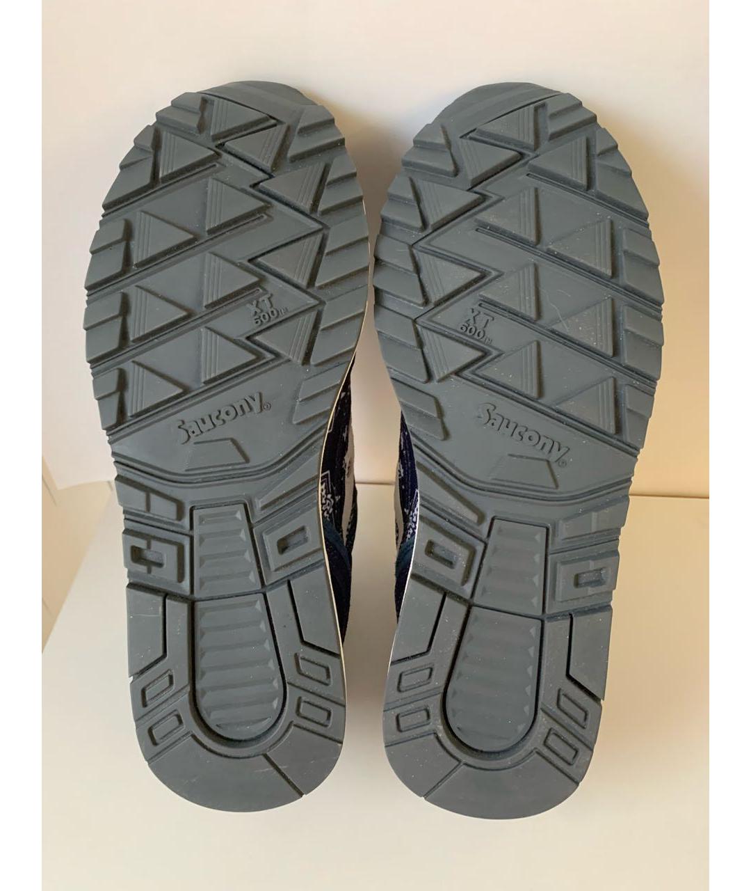 SAUCONY Темно-синие замшевые низкие кроссовки / кеды, фото 6