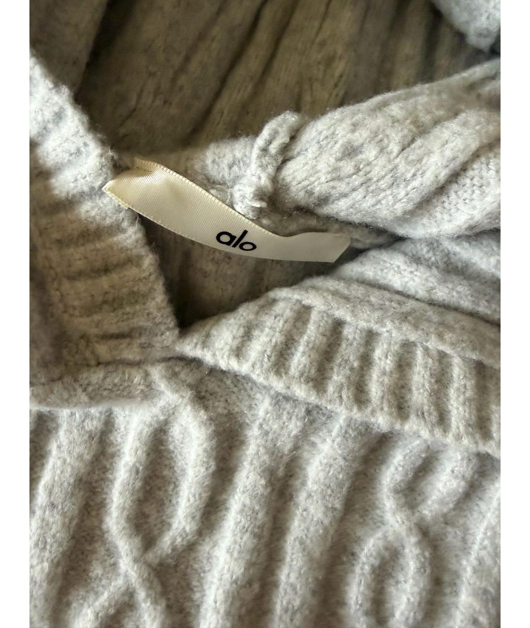 ALO YOGA Белый полиэстеровый костюм с брюками, фото 5