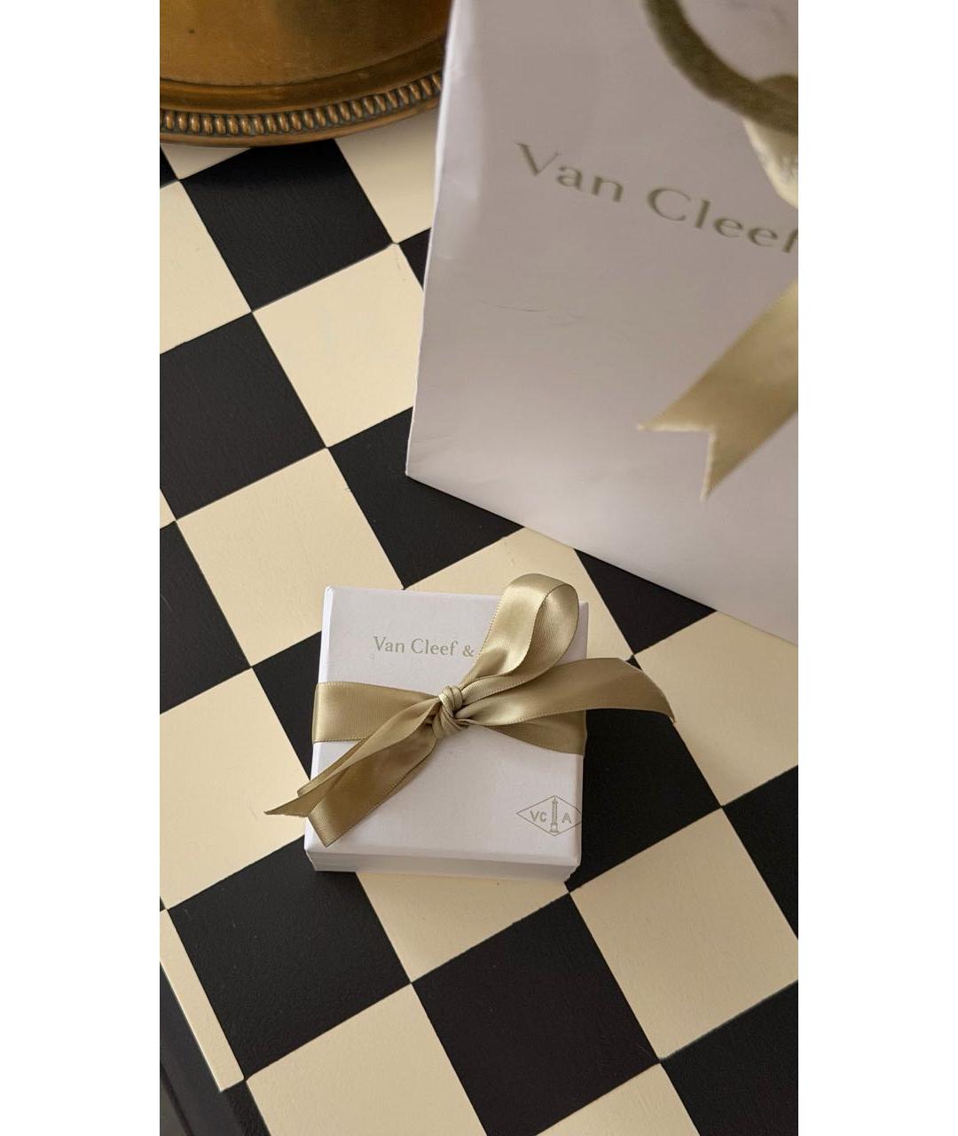 VAN CLEEF & ARPELS Черные серьги из желтого золота, фото 2