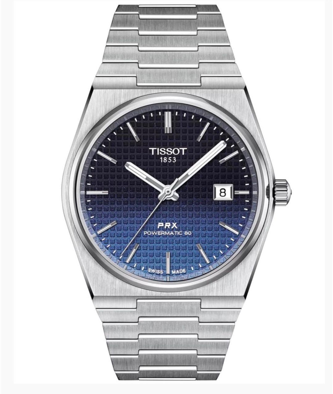 TISSOT Синие стальные часы, фото 3