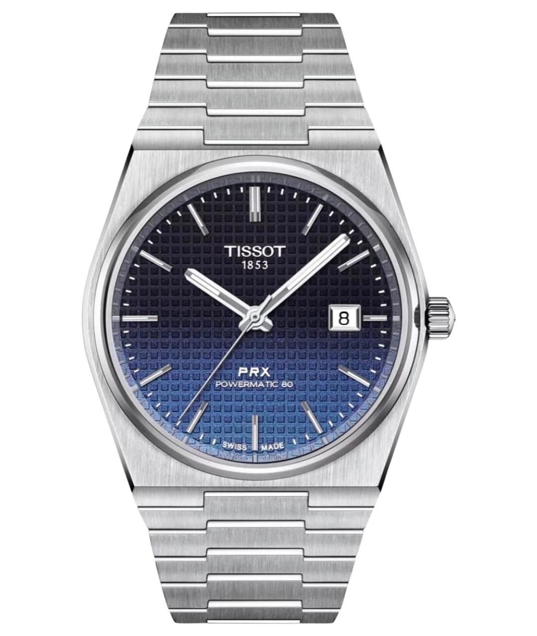 TISSOT Синие стальные часы, фото 1