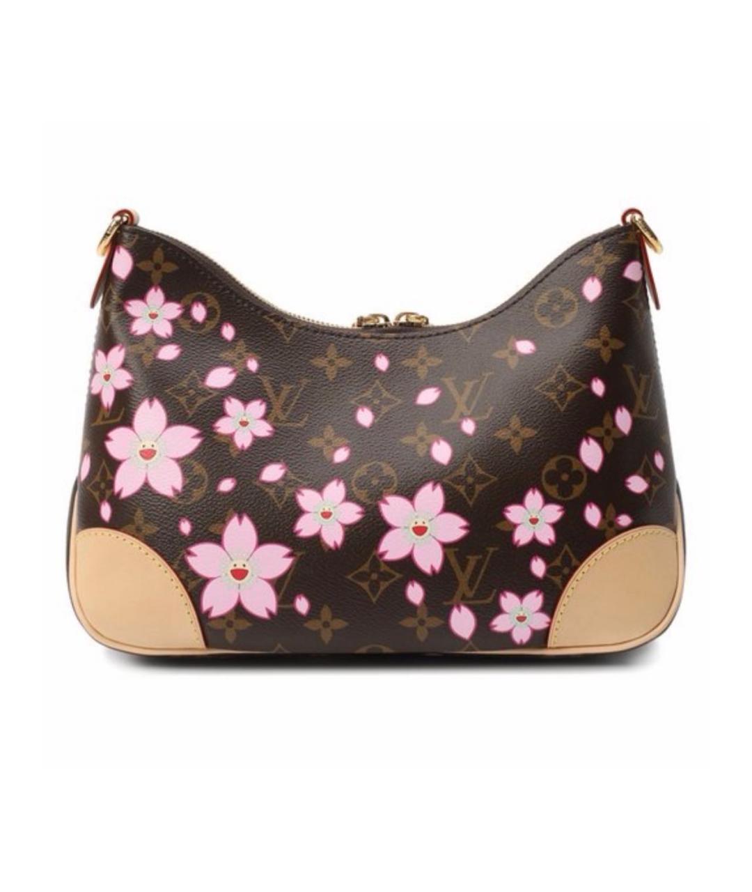 LOUIS VUITTON Коричневая сумка через плечо, фото 2