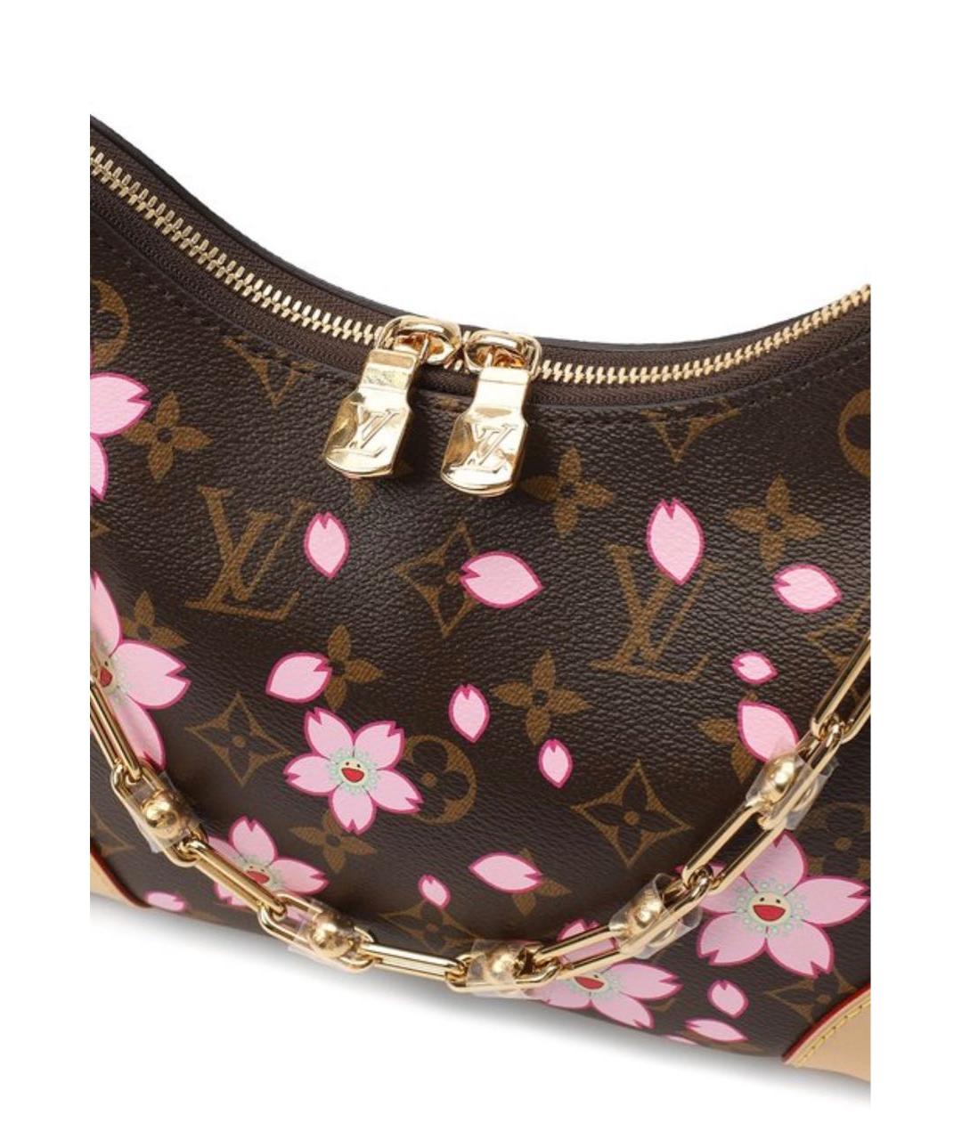 LOUIS VUITTON Коричневая сумка через плечо, фото 5