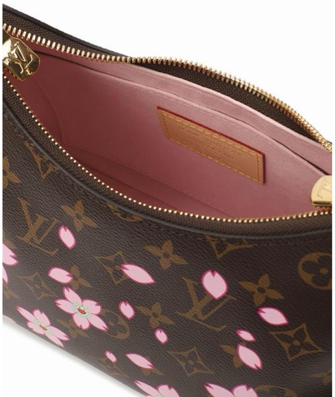 LOUIS VUITTON Коричневая сумка через плечо, фото 6