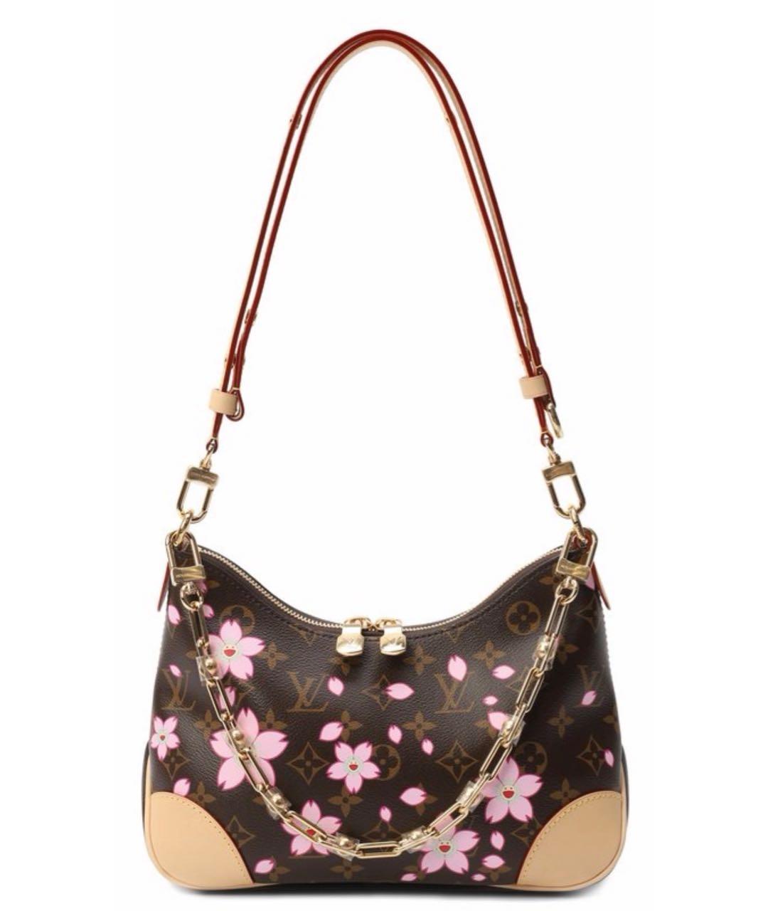 LOUIS VUITTON Коричневая сумка через плечо, фото 8