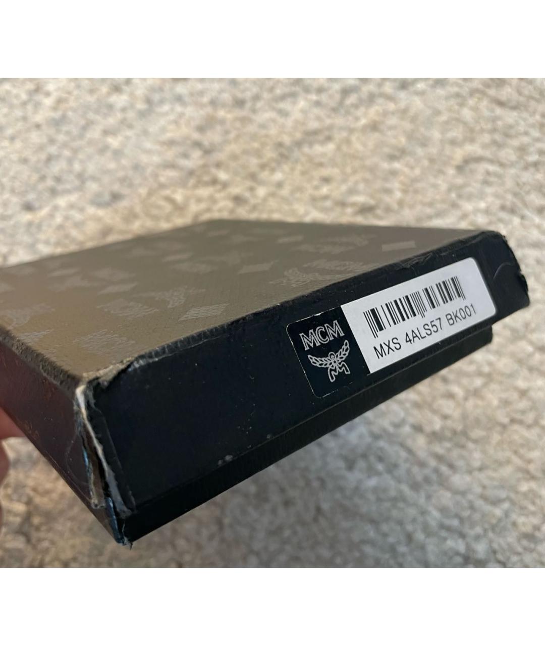 MCM Черный кошелек, фото 5