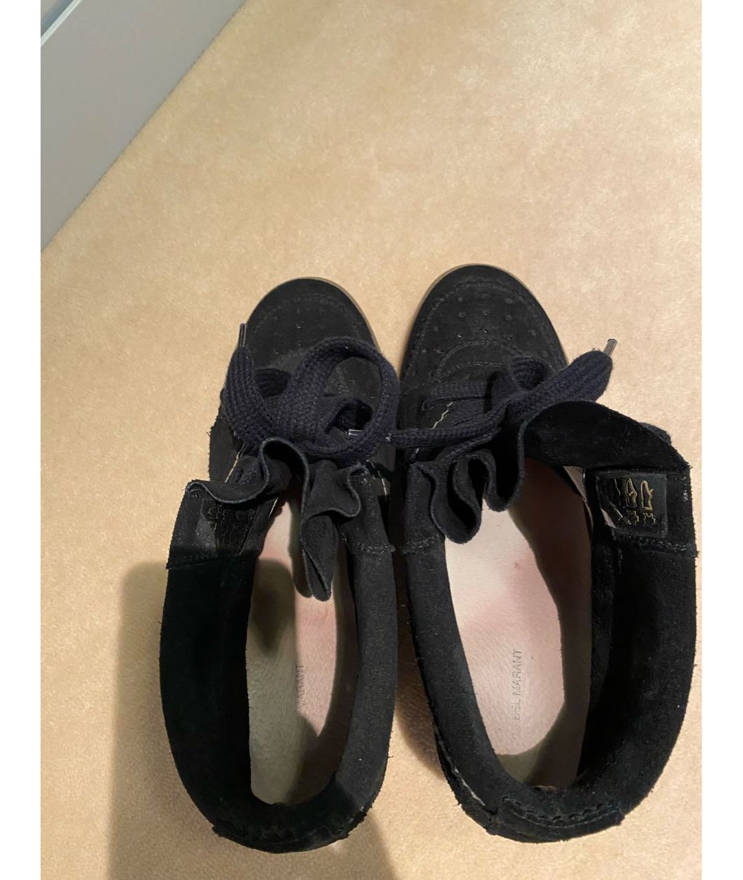 ISABEL MARANT Черные замшевые ботинки, фото 3