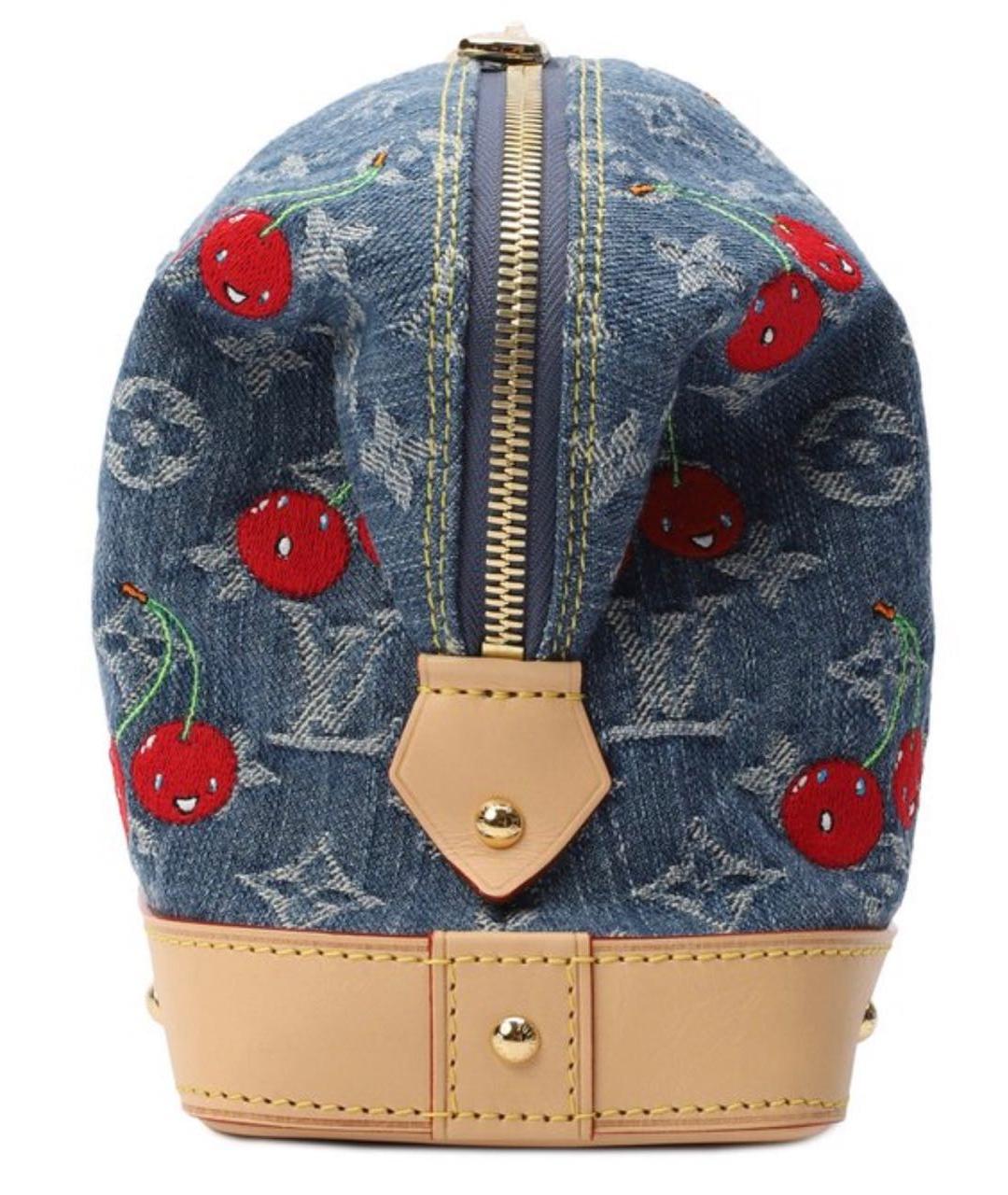 LOUIS VUITTON Мульти деним косметичка, фото 3