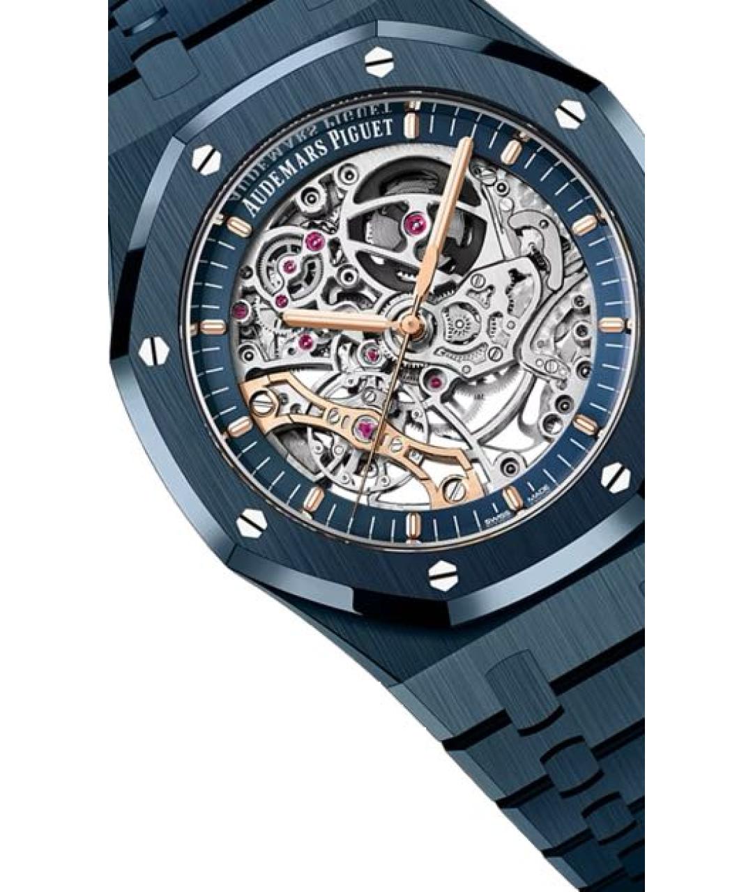 Audemars Piguet Темно-синие часы, фото 2