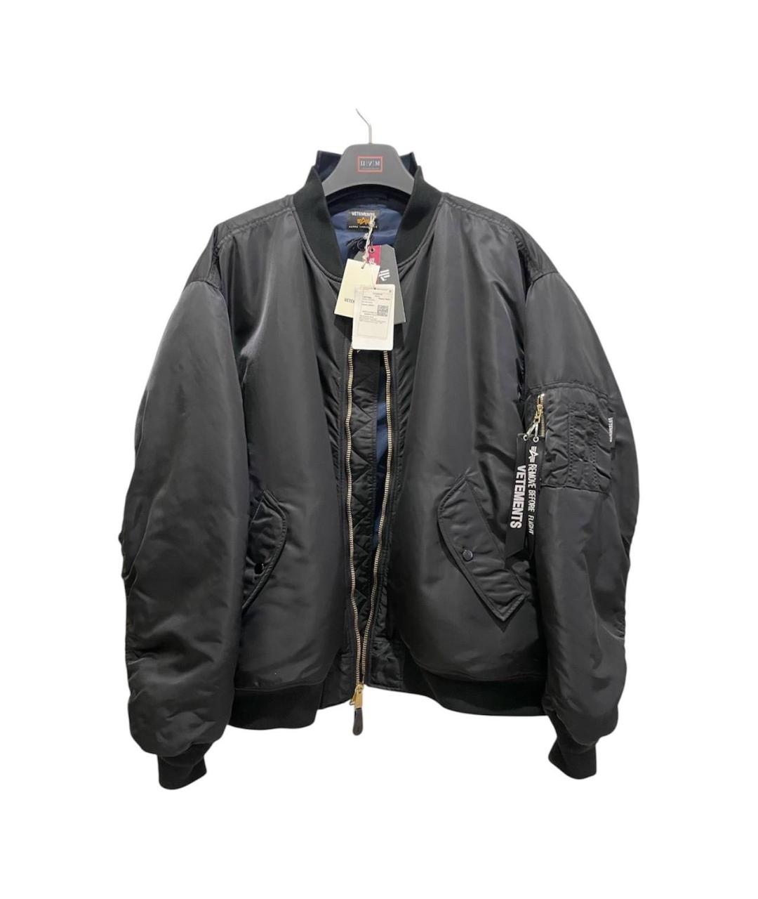 VETEMENTS Черная куртка, фото 6