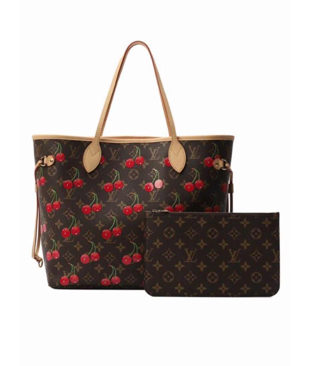 LOUIS VUITTON Коричневая сумка тоут, фото 7