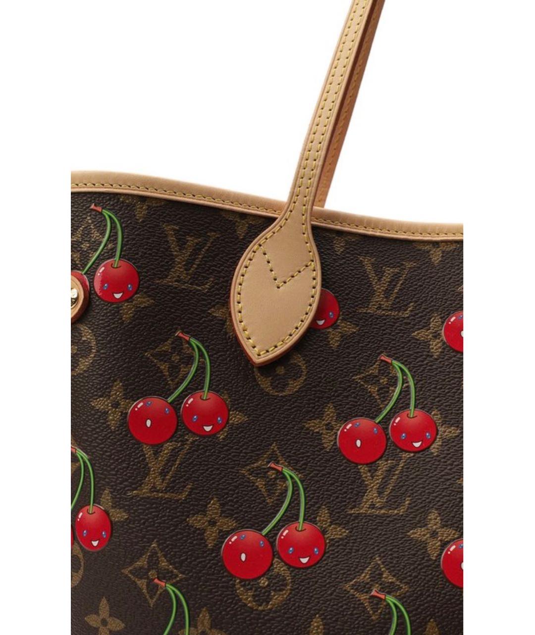 LOUIS VUITTON Коричневая сумка тоут, фото 6