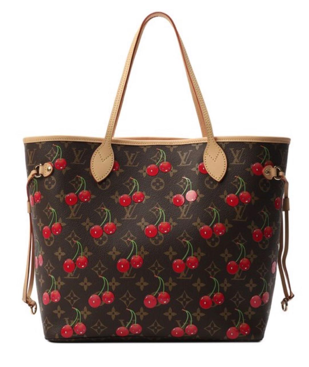 LOUIS VUITTON Коричневая сумка тоут, фото 8